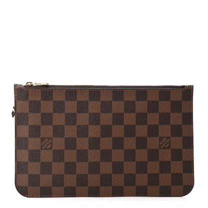 Louis Vuitton Damier Ebene Neverfull MM GM Pochette 1 of 4