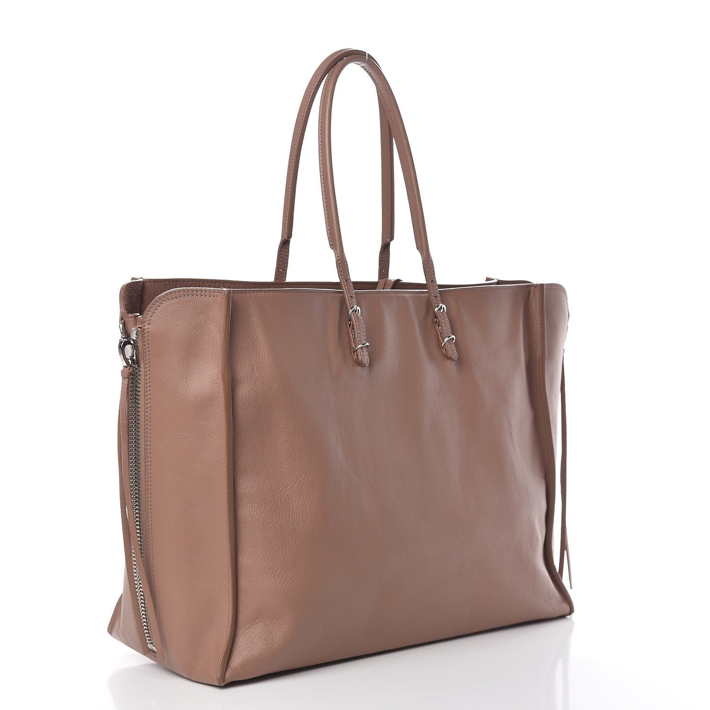 Veau Papier A4 Zip Around Tote Tomette