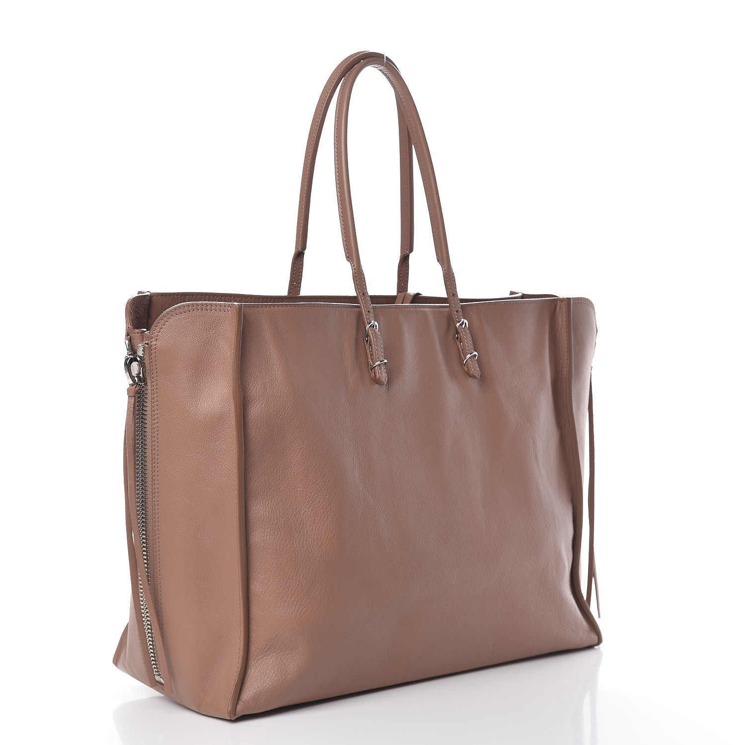 Balenciaga Veau Papier A4 Zip Around Tote Tomette 3 of 11