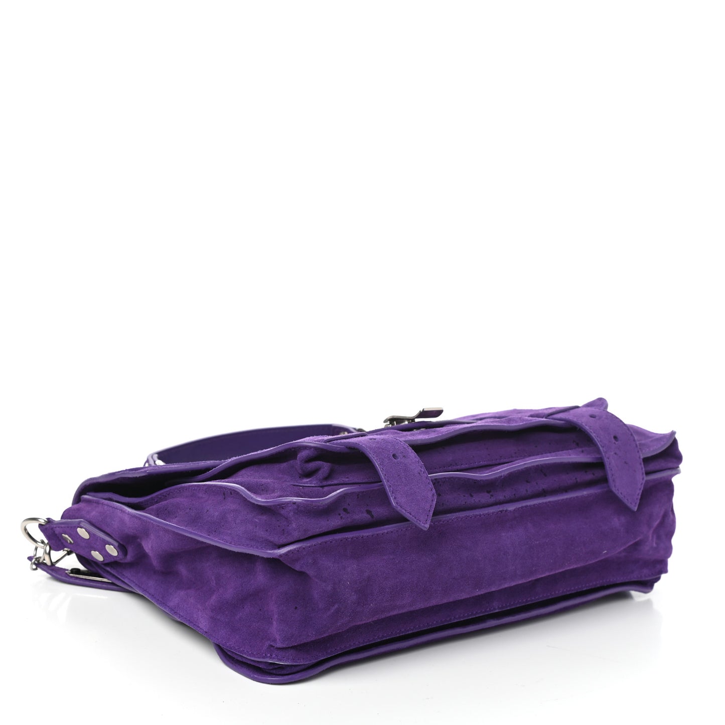 Suede Medium PS1 Satchel Amethyst