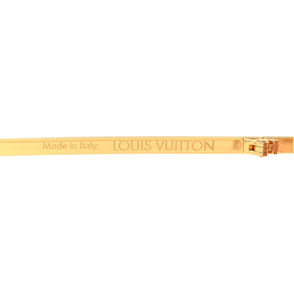 Louis Vuitton Metal Attitude Pilote Sunglasses Z1434W Gold 5 of 7