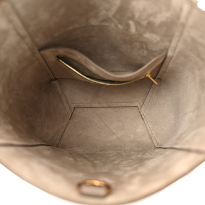 Celine Soft Grained Calfskin Small Sangle Bucket Bag Taupe 5 of 10