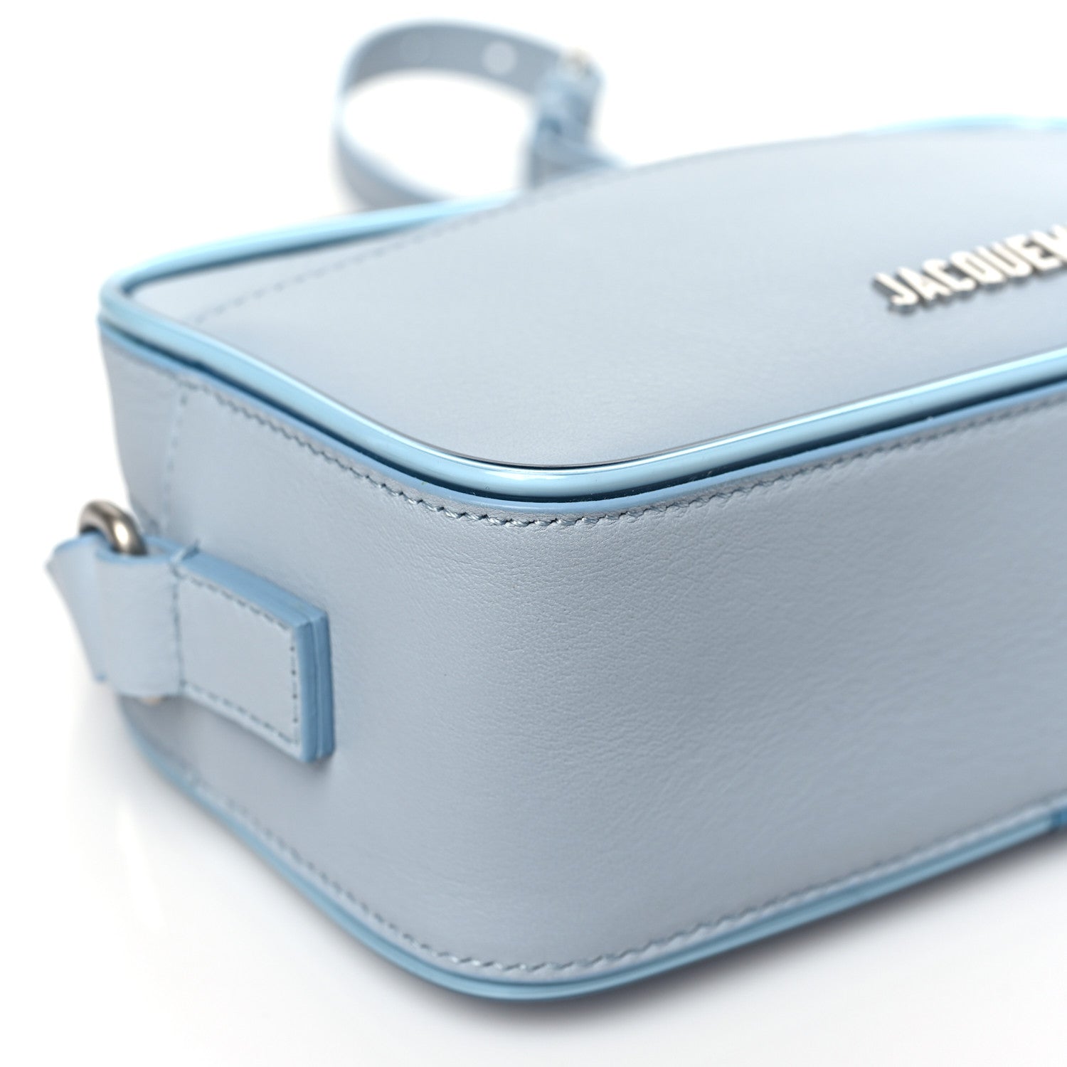 Jacquemus Calfskin Le Baneto Blue 8 of 9