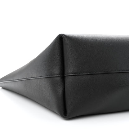 Saint Laurent Calfskin Large Shopping Tote Black 11 of 12