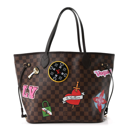Louis Vuitton Damier Ebene Travel Stickers Neo Neverfull MM 1 of 10
