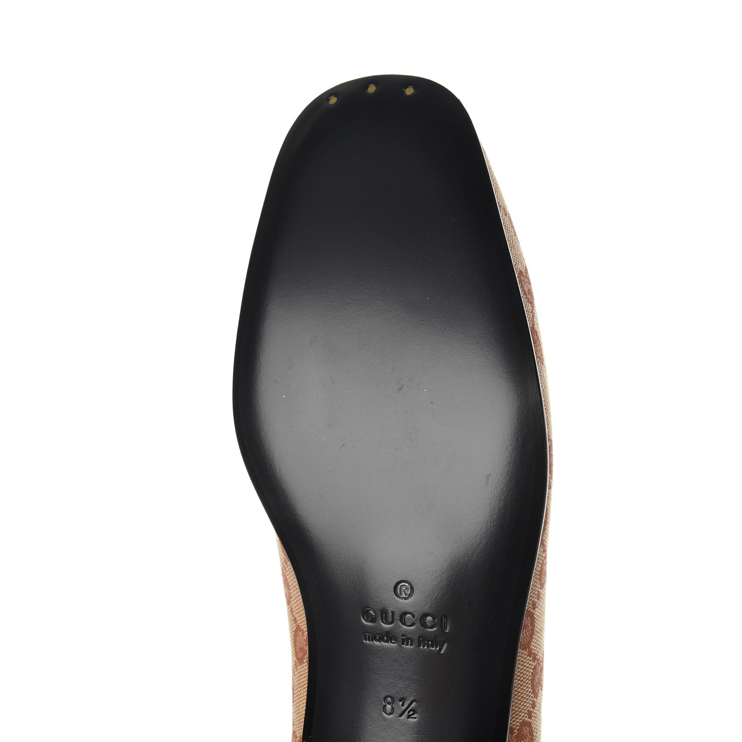 Gucci X MLB GG Monogram LA Dodgers Embroidered Mens Loafers 8.5 Beige Ruggine Black 13 of 19