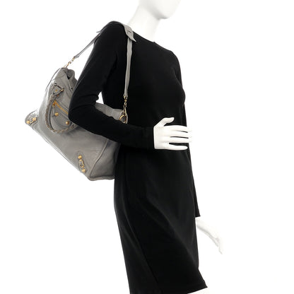 Balenciaga Agneau Giant 12 Gold Hardware City Gris Pyrite 3 of 12