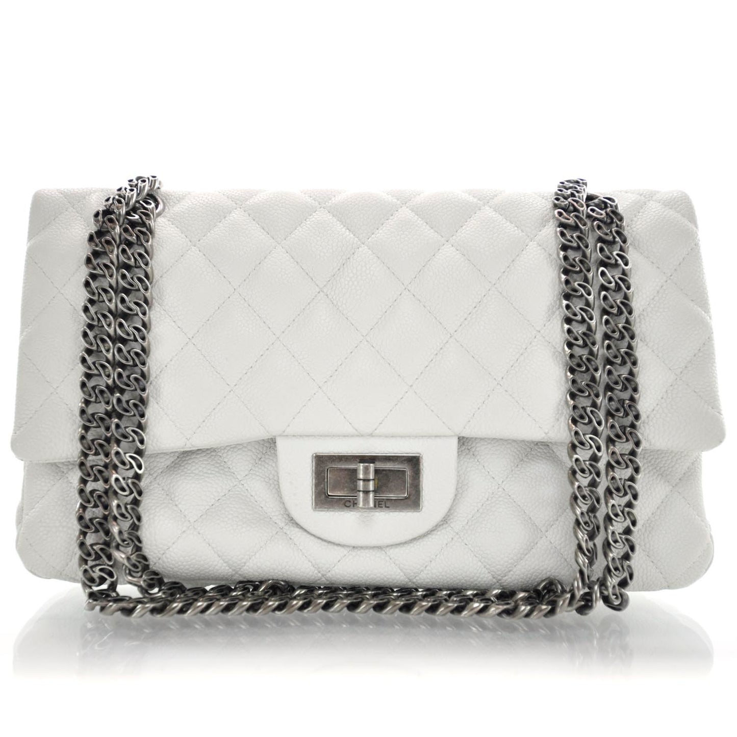 Caviar 2.55 Reissue 225 Flap White
