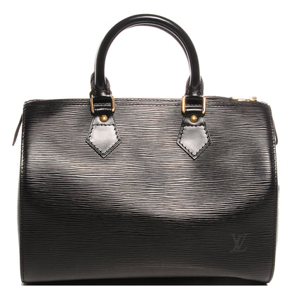 Louis Vuitton Epi Speedy 25 Black 1 of 8