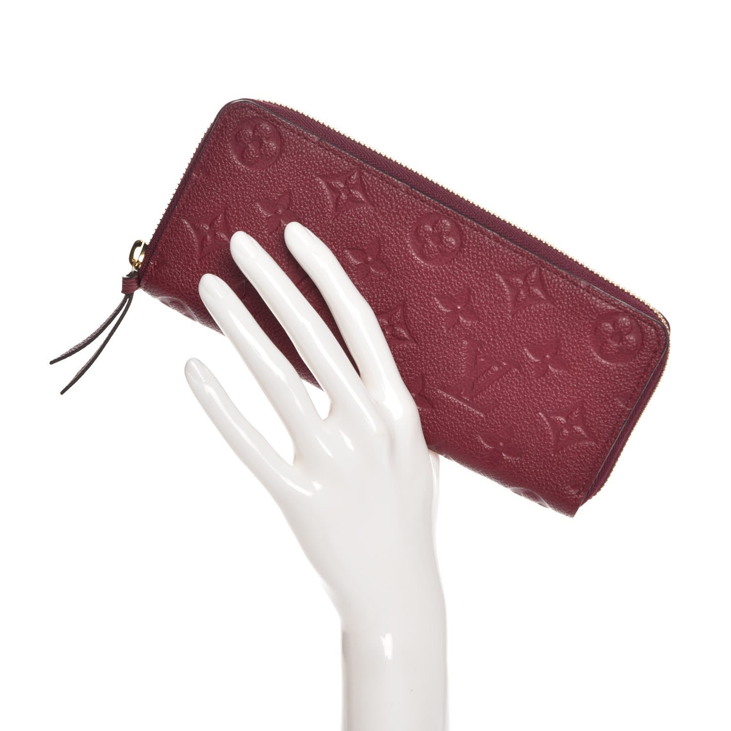Louis Vuitton Empreinte Clemence Wallet Raisin 2 of 7