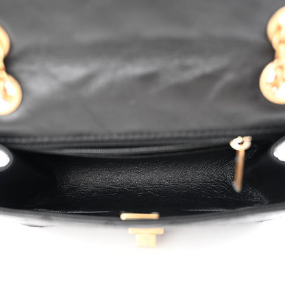 Chanel Aged Calfskin Quilted 2.55 Reissue Mini Flap Black 5 of 11