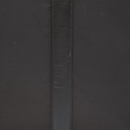 Prada Tessuto Nylon Saffiano Tote Brown 11 of 13