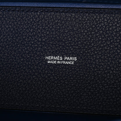 Hermes Evercolor Verso Kelly Danse II Belt Bag Bleu Saphir Bleu France 5 of 10