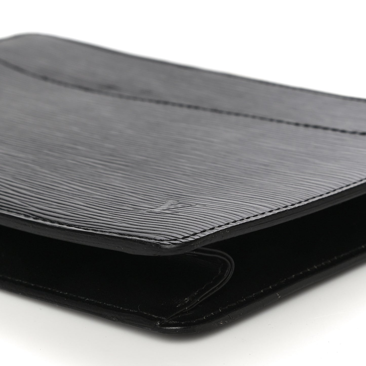 Epi Pochette Homme Clutch Black