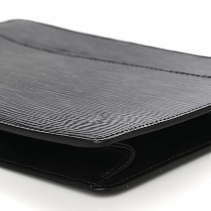 Louis Vuitton Epi Pochette Homme Clutch Black 9 of 14