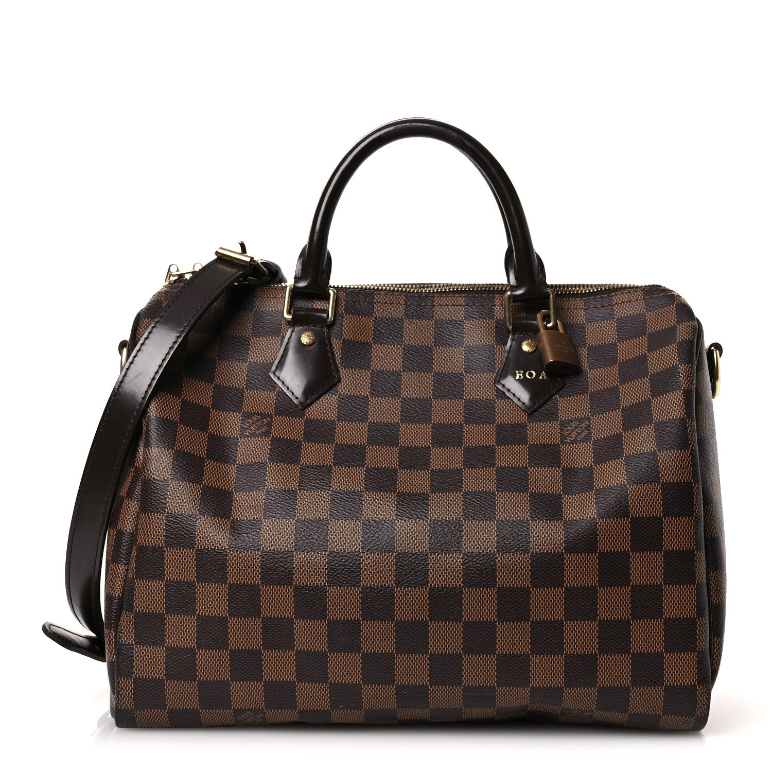 Louis Vuitton Damier Ebene Speedy Bandouliere 30 1 of 16