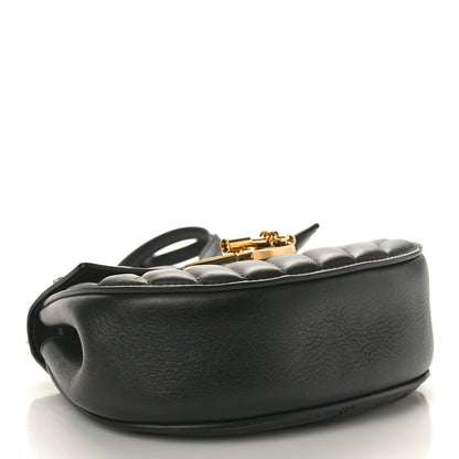 Chloe Calfskin Quilted Mini Drew Bijou Shoulder Bag Black 4 of 10