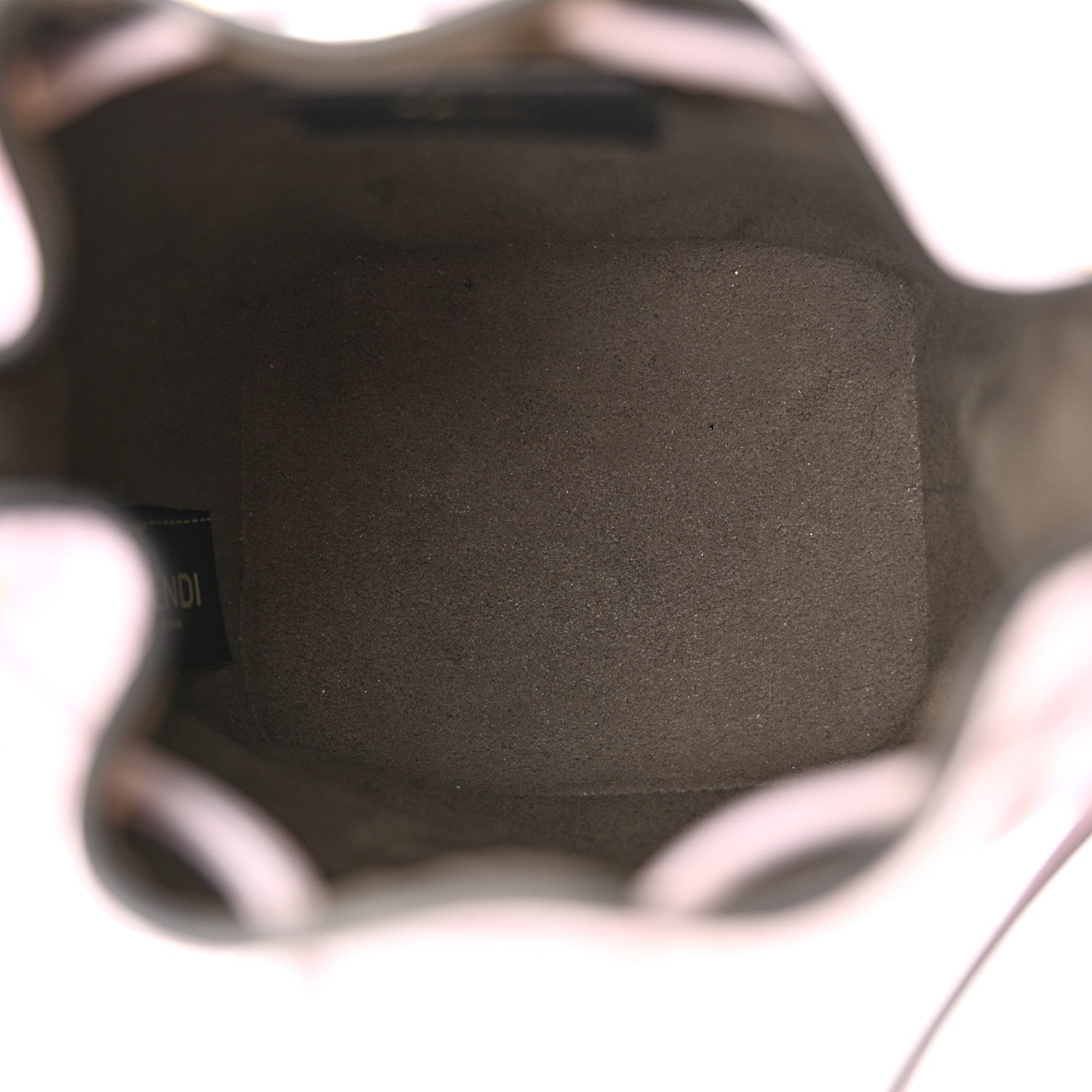 Fendi Vitello Termosport F is Fendi FF 1974 Embossed Mini Mon Tresor Bucket Bag Anemone 5 of 11