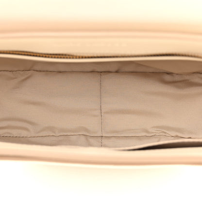 Marc Jacobs Calfskin Large The Covered J Marc Saddle Bag Cloud White 5 of 9