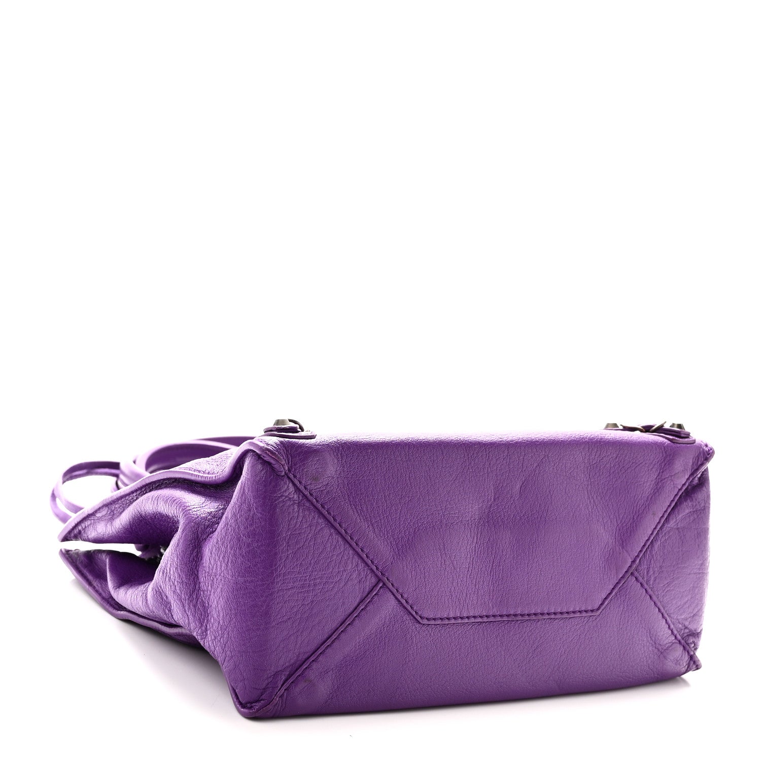 Balenciaga Calfskin Papier Mini A4 Purple 5 of 11