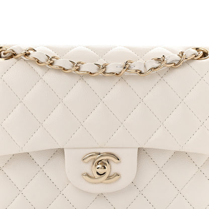 Chanel Caviar Quilted Small Double Flap White 8 of 13
