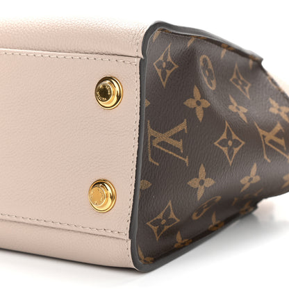 Louis Vuitton Calfskin Monogram On My Side PM Greige 9 of 9