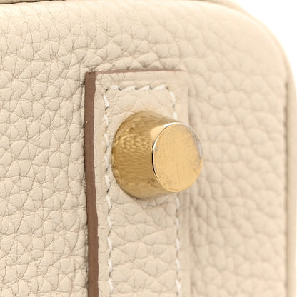 Hermes Togo Birkin 25 Craie 14 of 15
