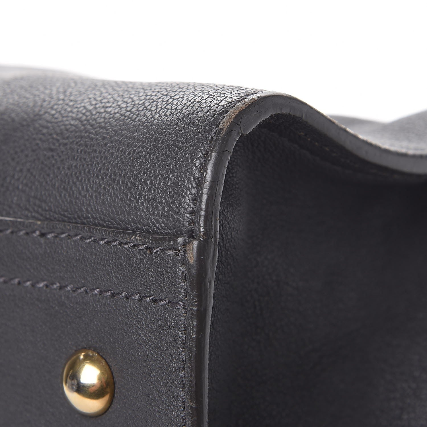 Saint Laurent Sheepskin Large Cabas ChYc Grey 9 of 11