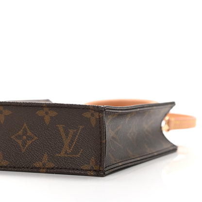 Louis Vuitton Monogram Petit Sac Plat 9 of 10