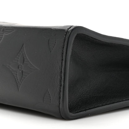 Louis Vuitton Calfskin Monogram Shadow Gaston Wearable Wallet 9 of 12