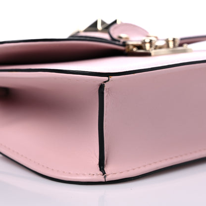 Valentino Garavani Vitello Small Glam Lock Rockstud Flap Water Rose 7 of 13