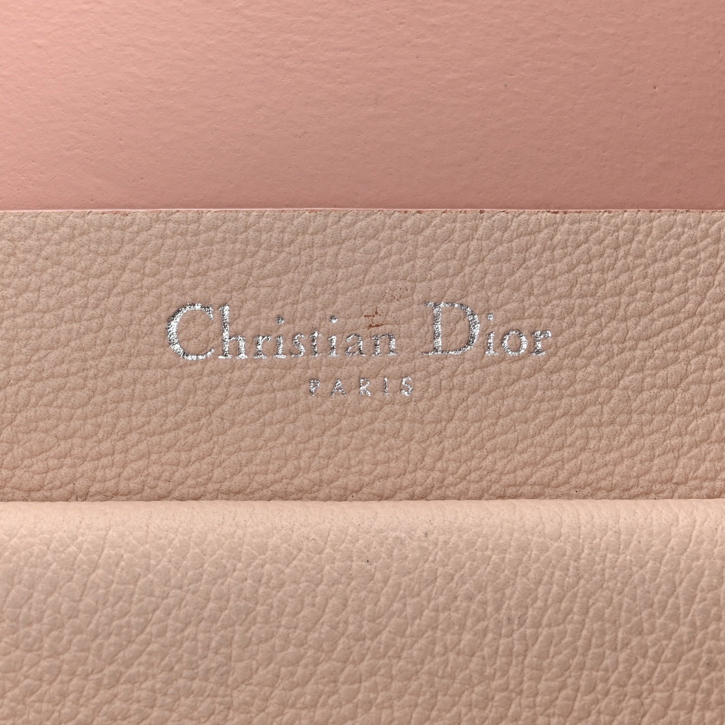 Supple Grained Calfskin Medium Open Bar Tote Rose Poudre