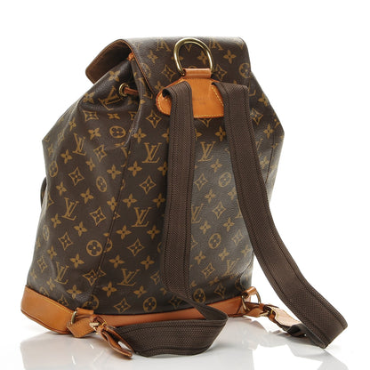Louis Vuitton Monogram Montsouris GM Backpack 3 of 6