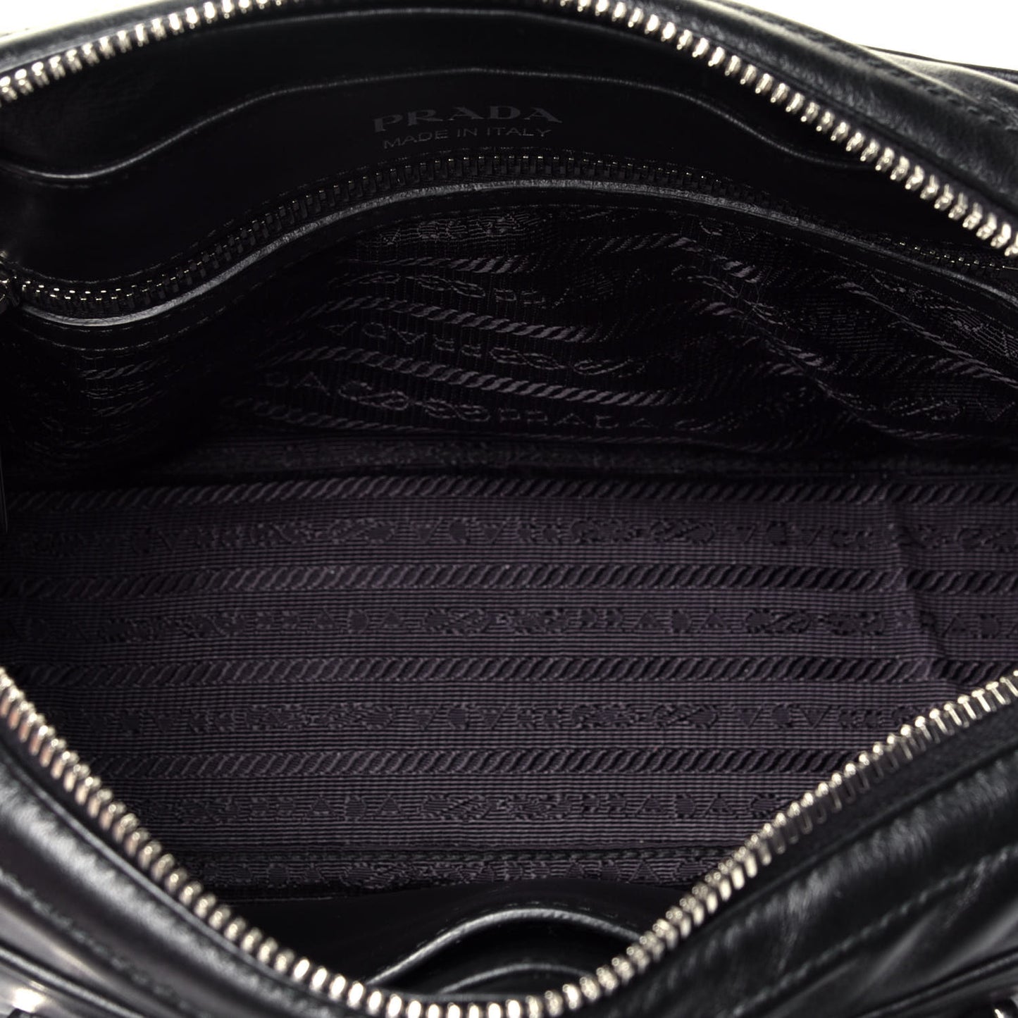 Soft Calfskin Impunture Diagramme Top Handle Crossbody Bag Black