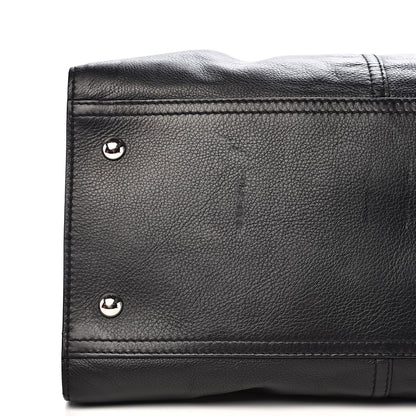 Saint Laurent Sheepskin Large Cabas ChYc Black 12 of 16