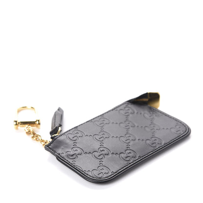 Gucci Guccissima Key Case Black 4 of 9