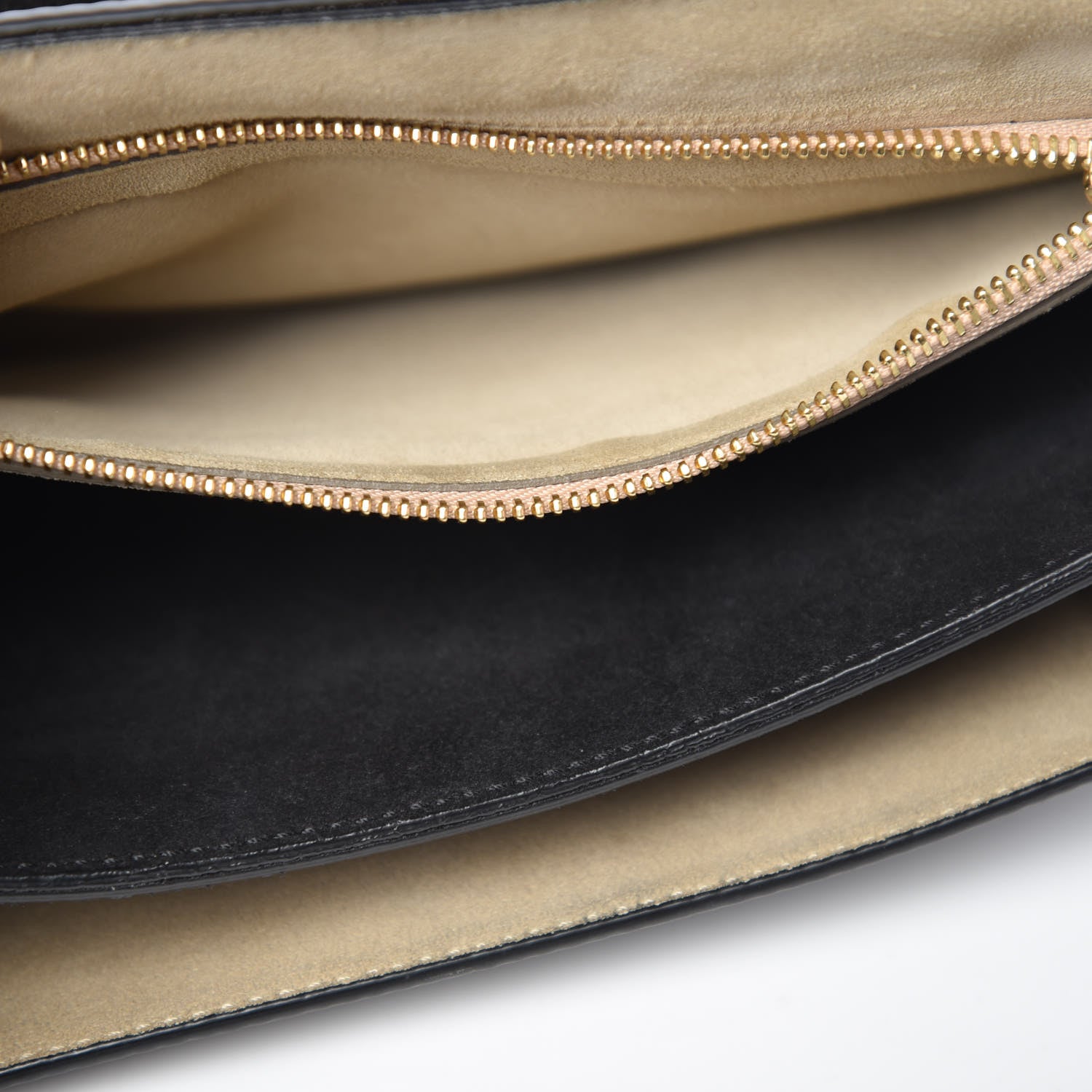 Chloe Patent Medium Faye Shoulder Bag Black 8 of 11
