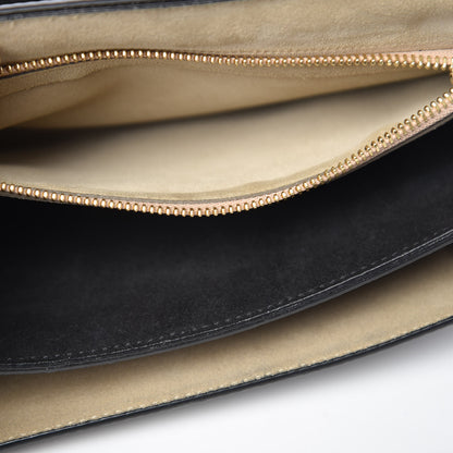 Chloe Patent Medium Faye Shoulder Bag Black 8 of 11