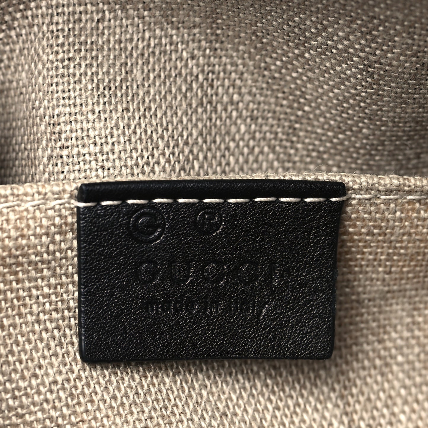 Microguccissima Mini Dome Bag Black