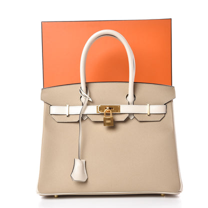 Hermes Epsom Horseshoe Birkin 30 Trench Craie 38 of 38