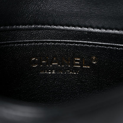 Chanel Lambskin Quilted Mini Heart Charms Flap Black 5 of 8