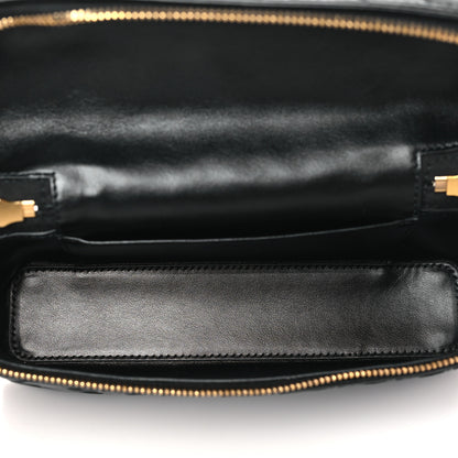 Bottega Veneta Calfskin Intrecciato Bang Bang Vanity Case Black 6 of 10