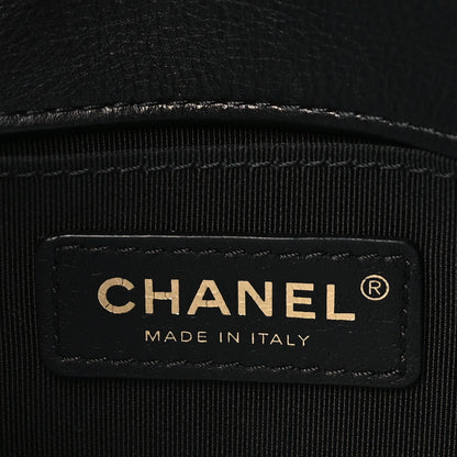 Chanel Calfskin Quilted Flap Waist Bag Black 6 of 10