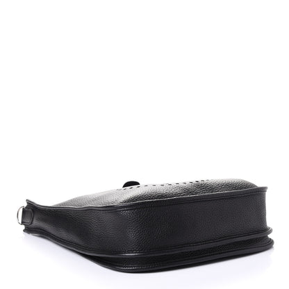 Hermes Taurillon Clemence Evelyne III PM Black 3 of 4
