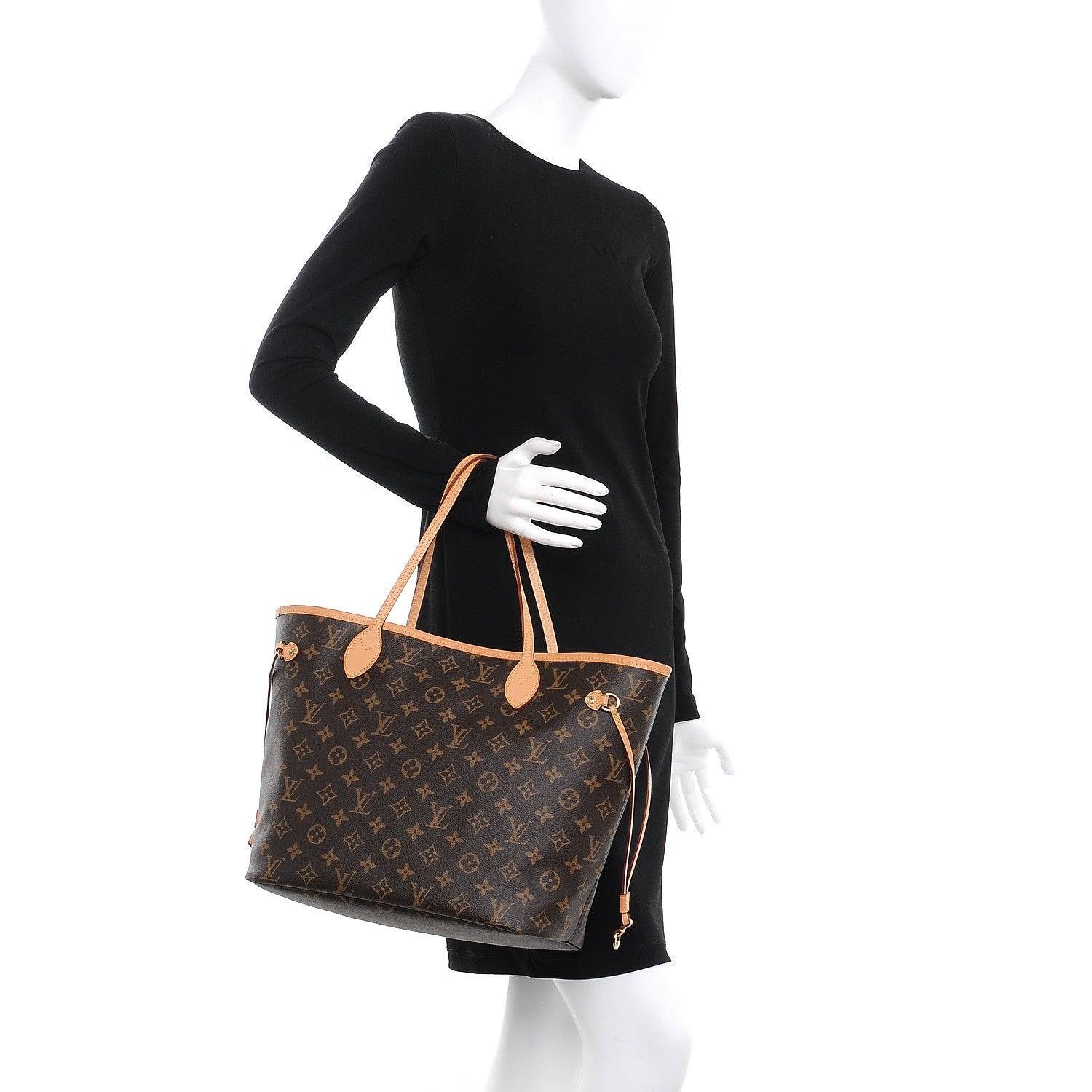 Louis Vuitton Monogram Neo Neverfull MM Rose Ballerine 9 of 9