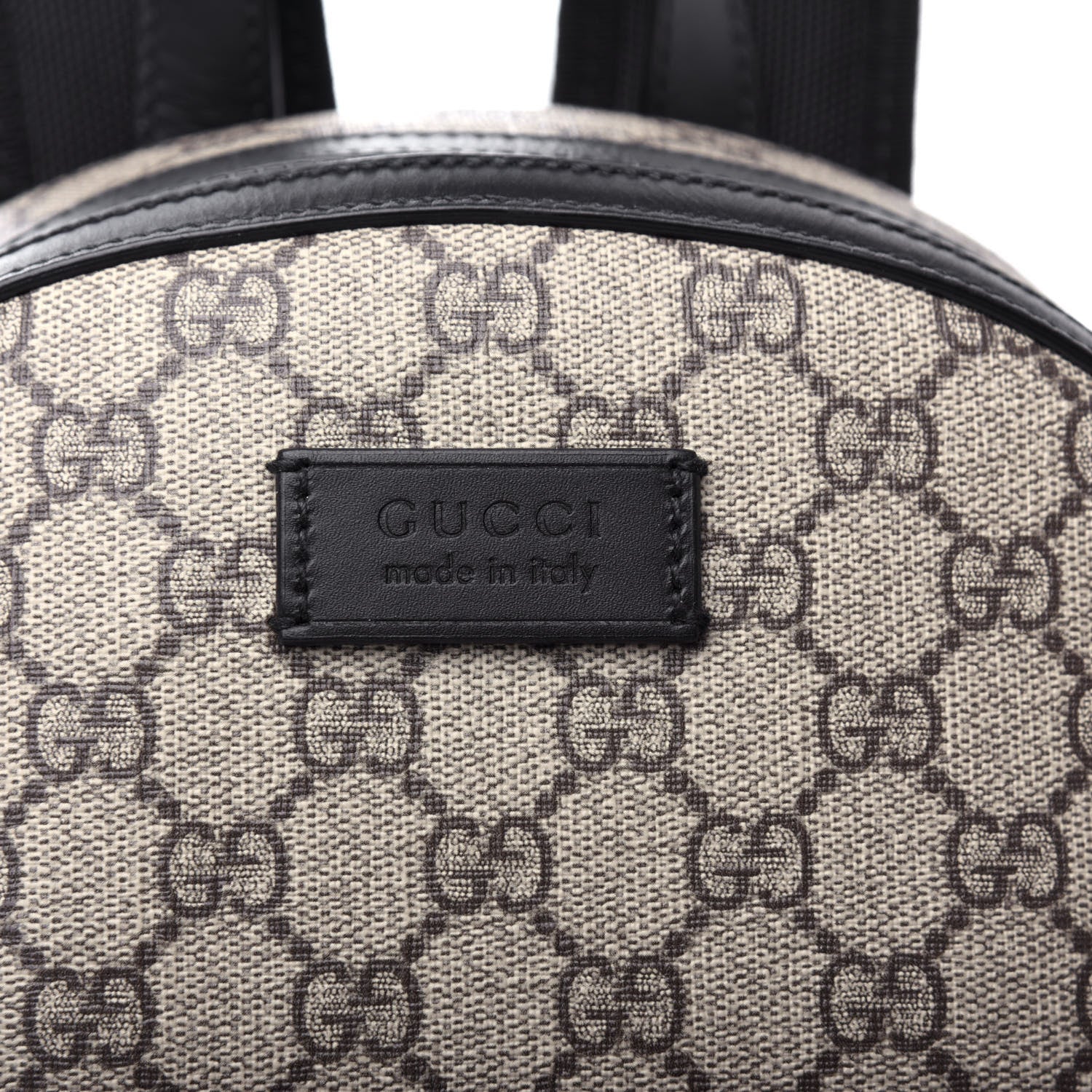 Gucci GG Supreme Monogram Small Eden Day Backpack Black 10 of 10