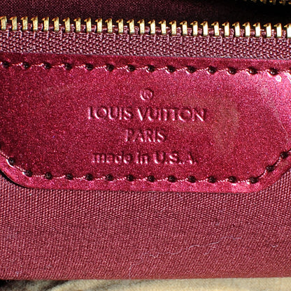 Louis Vuitton Vernis Wilshire MM Rouge Fauviste 6 of 8