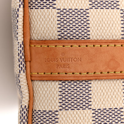 Louis Vuitton Damier Azur Speedy Bandouliere 25 6 of 13