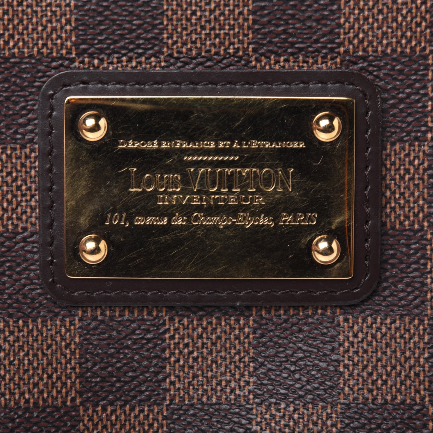 Damier Ebene Eva Clutch