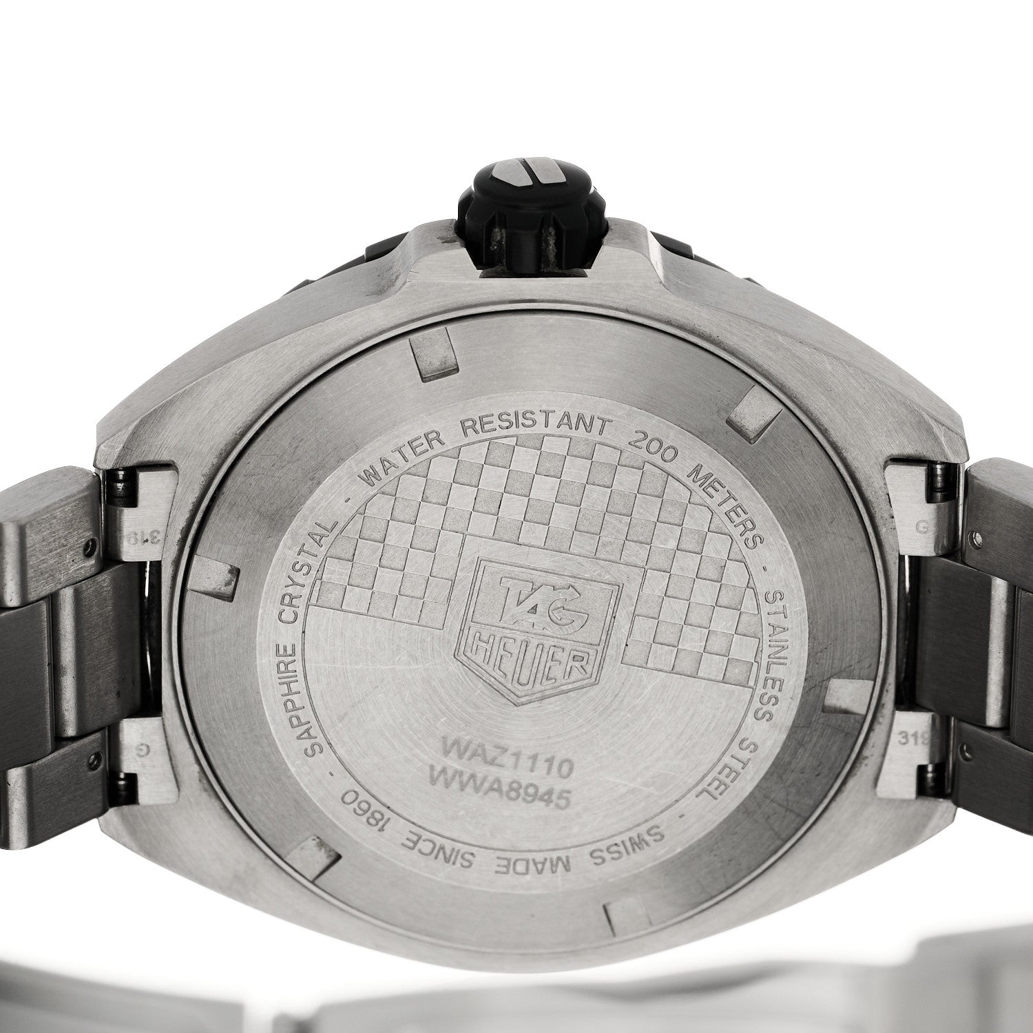 Tag Heuer Stainless Steel 41mm Formula 1 Quartz Watch Black WAZ1110 4 of 5